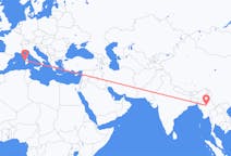 出发地 缅甸出发地 曼德勒目的地 意大利阿尔盖罗的航班