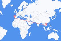 Flyrejser fra Da Lat, Vietnam til Faro Distrikt, Portugal