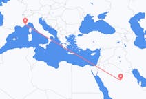 Flüge von Al-Qassim, nach Nizza