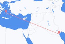 科威特出发地 科威特城飞往科威特目的地 Paros的航班