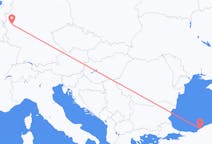 Flyreiser fra Köln, Tyskland til Zonguldak, Tyrkia