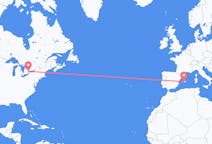 Voli da Toronto, Canada a Palma de Mallorca, Spagna