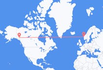 Flights from Whitehorse, Canada to Florø, Norway
