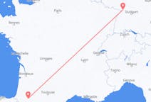 Flights from Pau, Pyrénées-Atlantiques, France to Karlsruhe, Germany