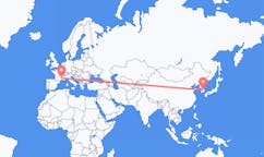 Flights from Daegu, South Korea to Nîmes, France
