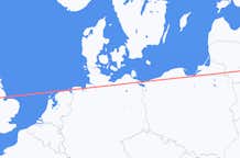 Flights from Nottingham to Vilnius