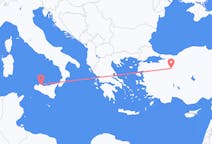 Loty z Palermo, Włochy do Eskişehiru, Turcja