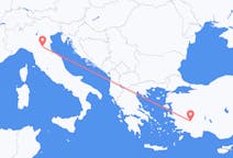 出发地 意大利出发地 博洛尼亚目的地 土耳其代尼茲利的航班