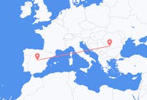 Flyreiser fra Craiova, Romania til Madrid, Spania