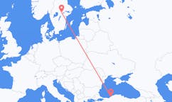 Flights from Zonguldak, Turkey to Örebro, Sweden