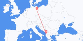 Flights from Albania to Germany