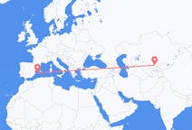 Flights from Shymkent to Ibiza