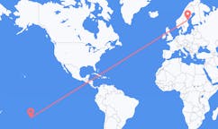 Flights from Tubuai, French Polynesia to Sundsvall, Sweden