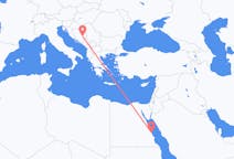 出发地 埃及出发地 馬薩阿拉姆飞往波斯尼亚和黑塞哥维那塞拉耶佛的航班
