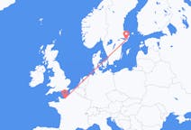 Flights from Deauville, France to Stockholm, Sweden