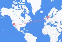 Flights from Los Angeles, the United States to Amsterdam, the Netherlands