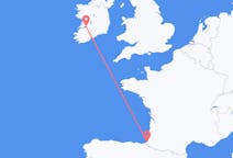 Flyg från Shannon, Irland till Biarritz, Frankrike