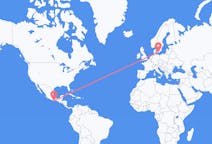 Flyreiser fra Puerto Escondido, Oaxaca, Mexico til Malmö, Sverige