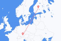 เที่ยวบิน จาก ยูแวสกูแล, ฟินแลนด์ ไปยัง มิวนิก, เยอรมนี