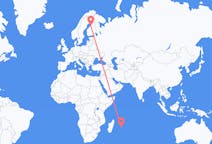 Flights from Mauritius Island, Mauritius to Oulu, Finland