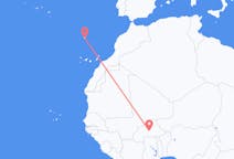 Vluchten van Ouagadougou naar Funchal