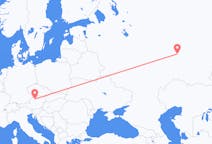 Flights from Nizhnekamsk, Russia to Linz, Austria