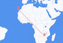 Flyreiser fra Harare, til Las Palmas