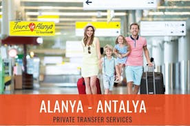 Alanya resorts til Antalya lufthavn privat overførsel
