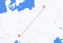 Flights from Vilnius in Lithuania to Klagenfurt in Austria