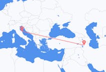 Flyrejser fra Tabriz til Ancona