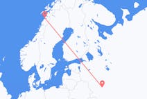 Fly fra Kaluga til Bodø