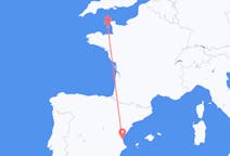 Flyrejser fra Saint Helier til Valencia