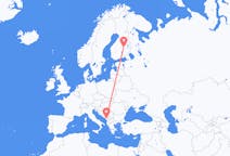 Flights from Kuopio to Podgorica