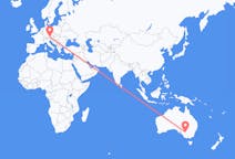 Flyreiser fra Mildura, Australia til Salzburg, Østerrike
