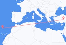 出发地 土耳其从 内夫谢希尔目的地 葡萄牙丰沙尔的航班