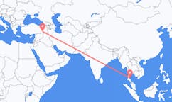 Flights from Ko Samui, Thailand to Batman, Turkey