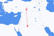 出发地 沙特阿拉伯出发地 阿尔焦夫地区目的地 土耳其Sanliurfa的航班