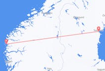 Vols depuis la ville de Sundsvall vers la ville de Florø