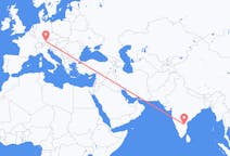 Рейсы из Кадапа, Индия в Мюнхен, Германия