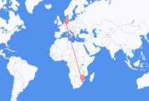 Flyreiser fra Maputo, Mosambik til Frankfurt, Tyskland