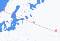 Fly fra Magnitogorsk til Trondheim
