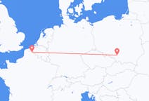 Flyg från Lille, Frankrike till Katowice, Frankrike