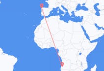 Flyg från Lubango, Angola till Santiago de Compostela, Spanien