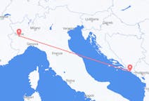 Vluchten van Dubrovnik, Kroatië naar Turijn, Italië