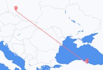 Flyg från Wrocław, Polen till Samsung, Turkiet
