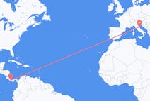 Flyreiser fra David, Chiriquí, Panama til Ancona, Italia