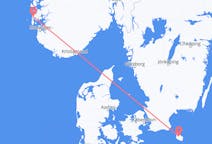 Flights from Haugesund, Norway to Bornholm, Denmark
