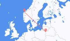 Flights from Grodno, Belarus to Ålesund, Norway
