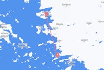 Flyrejser fra Mytilini, Grækenland til Kos, Grækenland