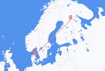 Flights from Aalborg, Denmark to Kuusamo, Finland